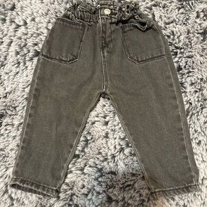 Zara Kids Charcoal Denim Jeans